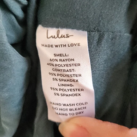 Lulus Chic on Repeat Emerald Green V-Neck Long‎ Sleeve Bodysuit Size Medium - Picture 7 of 8